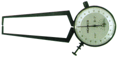 #EC225 - 2.250 - 3.250'' Range - .001'' Graduation - Dial Face External Caliper Gage - Industrial Tool & Supply