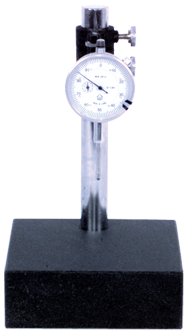6 x 6 x 2" Base Size - Granite Base with Fine Adjustment - Industrial Tool & Supply
