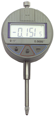 0 - 1 / 0 - 25mm Range - .0005/.01mm Resolution - Electronic Indicator - Industrial Tool & Supply