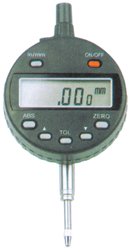0 - .5 / 0 - 13mm Range - .0005/.01mm Resolution - 7-Key Electronic Indicator - Industrial Tool & Supply