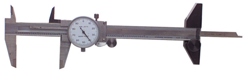4" Depth Base Attachment - Fits 4-6-8" Calipers - Industrial Tool & Supply