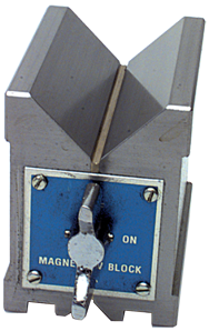 #E934 - 2-3/4 x 3-3/4 x 4'' - Magnetic V-Block - Industrial Tool & Supply
