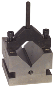 #VB604 - 3 x 4 x 3'' - 60° V-Block & Clamp Set - Industrial Tool & Supply