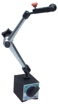 Universal with 3-D Locking Mechanism - Magnetic Base Indicator Holder - Industrial Tool & Supply