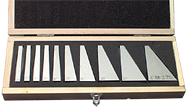 #AB10ST - 10 Pieces - 1° to 30° Angle - Tool Angle Block Set - Industrial Tool & Supply