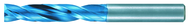L9819 9/17 AQUA FLAT DRILL JL - Industrial Tool & Supply