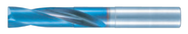 L9831 1/8 AQUA EX FLAT DRILL W/RAD - Industrial Tool & Supply