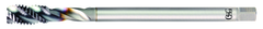 M8X0.75X150 D4 3FL SP FL TAP TICN - Industrial Tool & Supply