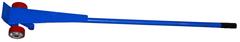 6' Steel Handle Prylever Bar - Usable nose plate 6"W x 3"L - Powder coat blue finish - Capacity 5,000 lbs - Industrial Tool & Supply