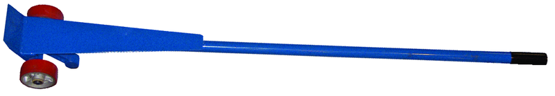 7' Steel Handle Prylever Bar - Usable nose plate 6"W x 3"L - Powder coat blue finish - Capacity 5,000 lbs - Industrial Tool & Supply