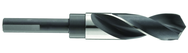 1-1/64" HSS - 1/2" Reduced Shank Drill - with 3 Flats - 118° Point - Industrial Tool & Supply