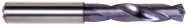 15.50 Dia. - 115.00 OALTiAlN Coated-Carbide-Short Length High Performance Drill-Coolant Fed - Industrial Tool & Supply