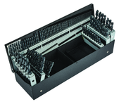 3IN1 HS ENG/MM JOB DRL SET BLK PTD - Industrial Tool & Supply