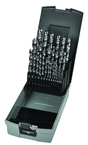 29 Pc. 1/16" - 1/2" by 64ths HSS Bright Jobber Drill Set - Industrial Tool & Supply