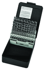 60 Pc. #1 - #60 Wire Gage HSS Bright Jobber Drill Set - Industrial Tool & Supply