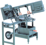 Horizontal Mitre Bandsaw - #1800; 9 x 14'' Capacity; 1HP; 1PH; 110/220V Motor - Industrial Tool & Supply