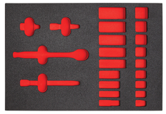 Proto® Foam Tray for Tool Set J52134 with Precision 90 Ratchet- 11x16" - Industrial Tool & Supply