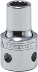 Proto® Tether-Ready 1/2" Drive Socket 3/8" - 12 Point - Industrial Tool & Supply