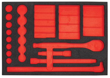 Proto® Foam Tray for Tool Set J54126 w/ Precision 90 Ratchet- 12 Point - 11x16" - Industrial Tool & Supply