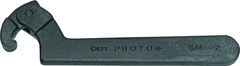 Proto® Adjustable Hook Spanner Wrench 6-1/8" to 8-3/4" - Industrial Tool & Supply