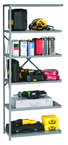 36 x 18 x 87" - 20 Gauge - Heavy Duty Industrial Shelving Adder Unit - Industrial Tool & Supply