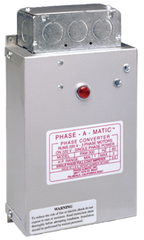 Heavy Duty Static Phase Converter - #PAM-1200HD; 8 to 12HP - Industrial Tool & Supply