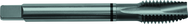 3/4-10 H5 3 Flute Spiral Pointed Plug Black Ring Tap-Steam Oxide - Industrial Tool & Supply
