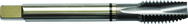 7/8-9 H6 3 Flute Spiral Pointed Plug Black Ring Tap-TICN - Industrial Tool & Supply