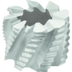6 x 2-1/4 x 2 - Cobalt - Coarse Tooth Roughing Shell Mill - 14T - TiAlN Coated - Industrial Tool & Supply