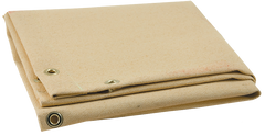 6' x 8' - Yellow Goldenglass Fiberglass Welding Blanket - Industrial Tool & Supply