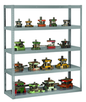 48"W x 24"D x 72"H Tool & Die Rack 5 Levels w/4,000 lbs capacity per level - Industrial Tool & Supply