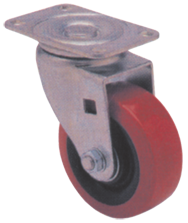 8'' Dia. - 2'' Width - Plexite - Swivel - 1000 lb Capacity - Industrial Tool & Supply