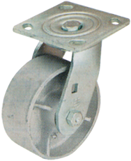 6'' Dia. - 3'' Width - Payron - Rigid - 2500 lb Capacity - Industrial Tool & Supply