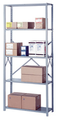 36 x 18 x 84'' - Open Style Box "W" 20-Gauge Starter Shelving Unit - Industrial Tool & Supply