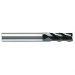 3mm Dia. - 57mm OAL - AlCrN - Solid Carbide - High Spiral End Mill - 4 FL - Industrial Tool & Supply