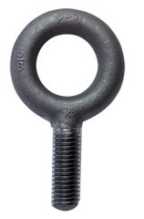 No Shoulder Plain Eye Bolt - 1-1/4-7 Thread, 2-3/16'' Eye Dia. - Industrial Tool & Supply