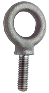 Shoulder Pattern Eye Bolt - M42 x 4.50 Thread; 73.0mm Eye Dia. - Industrial Tool & Supply