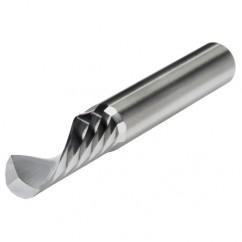 5mm Dia. - 50mm OAL - CBD - Router-Single Flute HP LH Spiral; RH Cut - Industrial Tool & Supply
