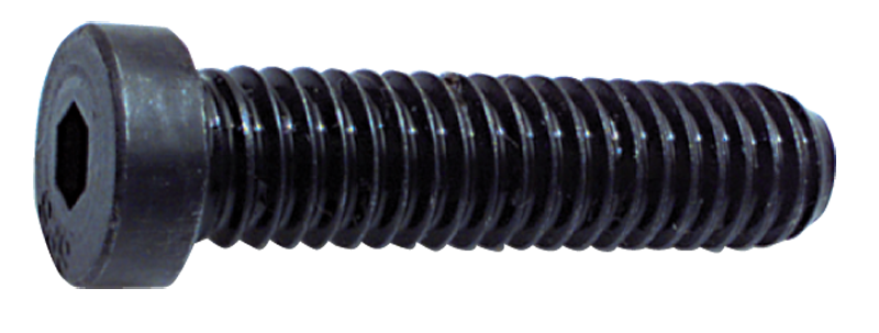 5/16-18 x 1-1/2 - Black Finish Heat Treated Alloy Steel - Cap Screws - Low Head Socket - Industrial Tool & Supply
