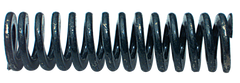 Die Spring - 3/8 x 3/16'' Wire Size, Fits Over Hole Size (1-3/4''), Fits Over Stud Size (7/8''), Solid Height (4-5/8'') - Industrial Tool & Supply