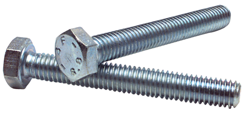 M10 - 1.50 x 40 - Zinc Plated Heat Treated Alloy Steel - Cap Screws - Hex - Industrial Tool & Supply