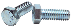 9/16-12 x 3-1/2 - Zinc Plated Heat Treated Alloy Steel - Cap Screws - Hex - Industrial Tool & Supply