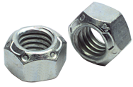 1/2-13 - Zinc / Bright - Nylon Insert Stop Nut - Industrial Tool & Supply