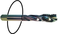 M10 x 1.50 Dia. - D6 - 3 FL - Std Spiral Flute Tap - Black Ring - Industrial Tool & Supply