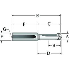 22025S100L NON FLANGED STRAIGHT SH - Industrial Tool & Supply