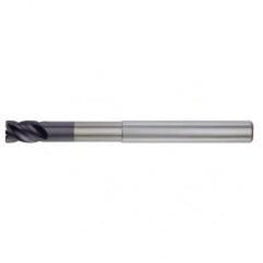 1/2x1/2x5/8x2-1/4x4 .120R 4FL Carbide End Mill-Weldon Shank-TiAlN - Industrial Tool & Supply