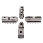 Hard Master Jaws for Scroll Chuck 25" 4-Jaw 4 Pc Set - Industrial Tool & Supply
