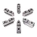 Hard Master Jaws for Scroll Chuck 12" 6-Jaw 6 Pc Set - Industrial Tool & Supply