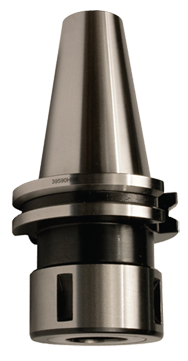 100TG Collet Style (CAT40 Mount) - 2.76 Projection - V-Flange Collet Chuck - Industrial Tool & Supply