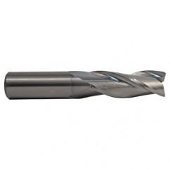 1/2 TuffCut GP 3 Fl Std. Lgth. TiAlN Coated Center Cutting End Mill - Industrial Tool & Supply